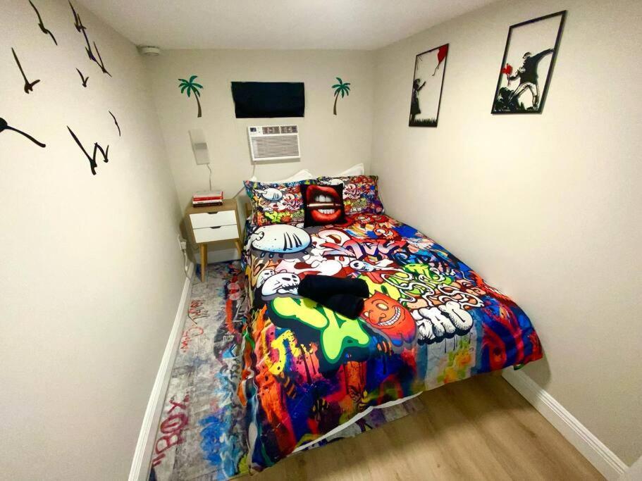 Unique Miami Art Escape W/ Hottub, Arcade & Murals Bagian luar foto